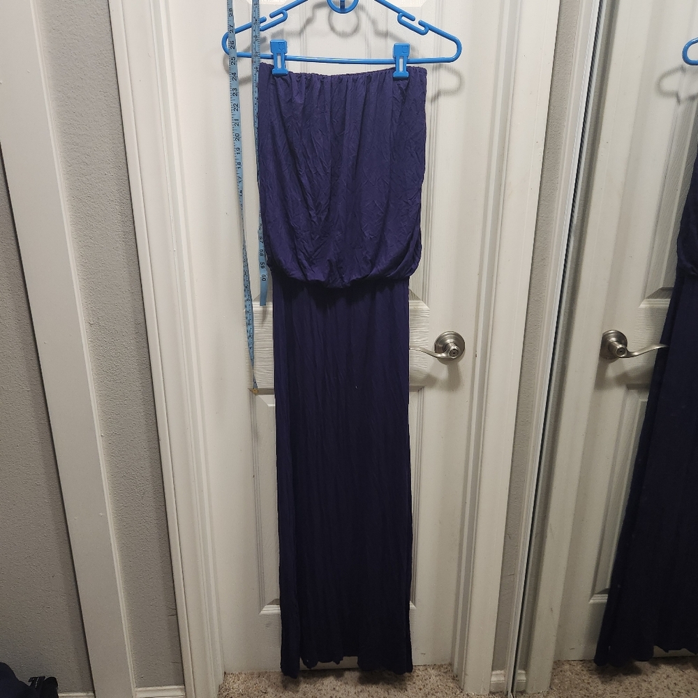 Vici strapless rayon maxi dress size m